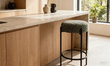 Crown Barstool Olive / Black
