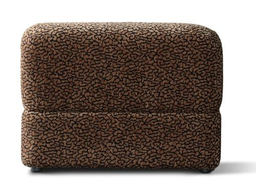 Arcadia Sectional Sofa Middle Single Hunter Brown / Black