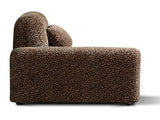 Arcadia Sectional Sofa Left Hand End Hunter Brown / Black