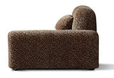 Arcadia Sectional Sofa Right Hand End Hunter Brown / Black