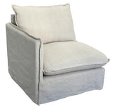 Villa Signature Corner Suite Left Arm Salt & Pepper