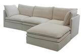 Calais Signature Ottoman Oatmeal