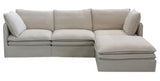 Calais Signature Ottoman Oatmeal