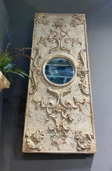 Vintage Porthole Mirror Antique Marble 610x70x1500mm