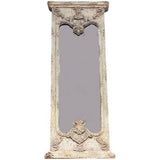 Vintage Wall Mirror Antique Marble 1200x70x440mm