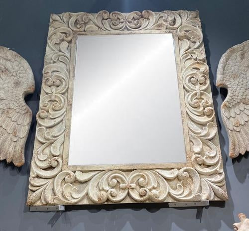 Vintage Large Mirror Antique Marble 1150x80x1400mm