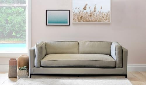 Metropolis 3 Seat Sofa Bali Sand
