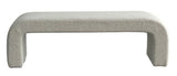 Daphne Bench Cream Boucle