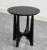 Baobab Side Table Black Oak