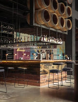 Beret Barstool (Seat Height 650mm) Macau Black