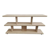 Low Shelving Unit Natural Oak