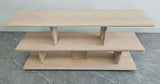 Low Shelving Unit Natural Oak
