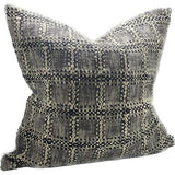 Linen Cushion Cover Black 550x550mm SC9054