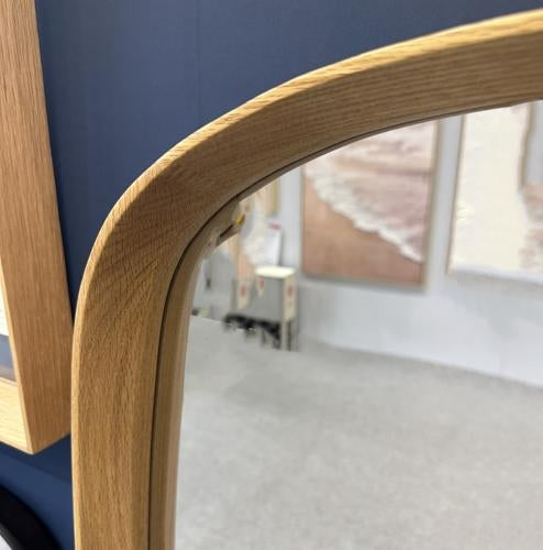 Natural Oak Oblong Framed Mirror 680x950mm
