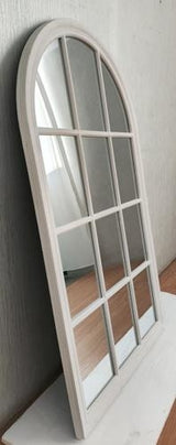 Vintage Cream Church Window Mirror 1400x800x40mm