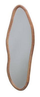 Squiggle Mirror Walnut 520x1500x30mm