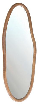 Squiggle Mirror Walnut 520x1500x30mm UH5010