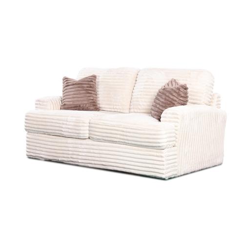 Bruno Large Cord Sofa 2 Seater withcushions Ivory