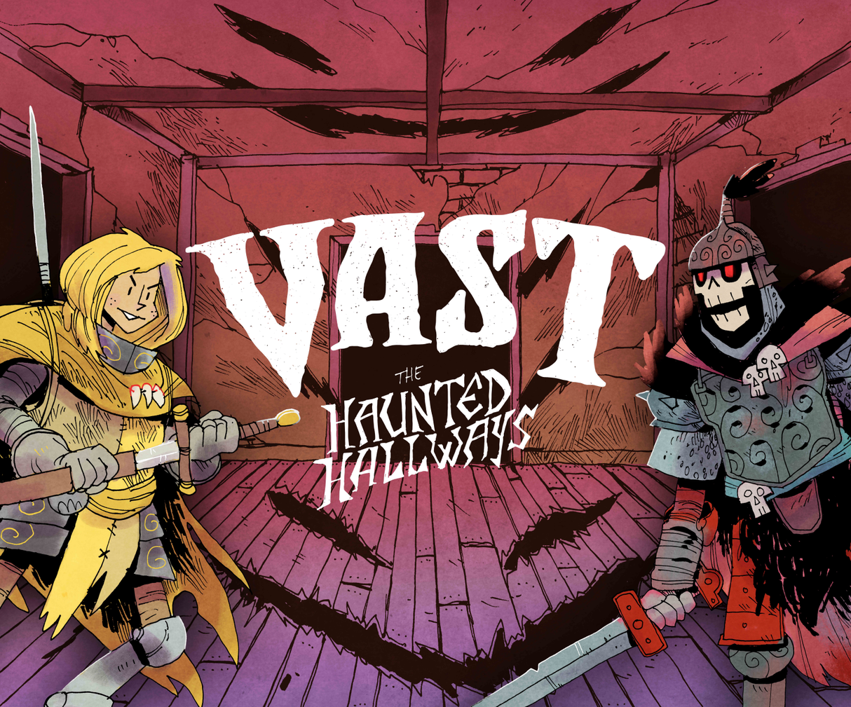 Vast - the Mysterious Manor the Haunted Hallways Board Game