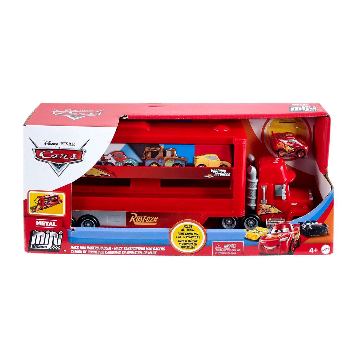Cars - O/S Cars Mini Transporter Mack - Toy Vehicle