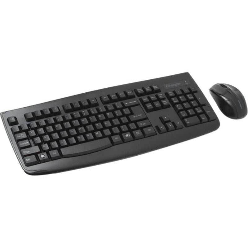 Kensington Pro Fit Wireless Desktop Set - USB Membrane Wireless 2.40 GHz Keyboar