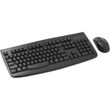 Kensington Pro Fit Wireless Desktop Set - USB Membrane Wireless 2.40 GHz Keyboar
