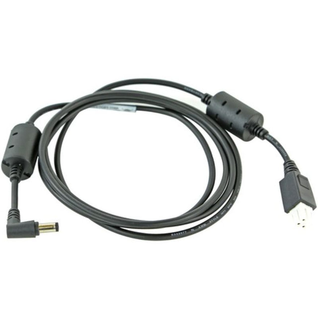 Zebra Standard Power Cord providing 120 V AC / 4.16 A and 230 V AC for reliable device performance in various environments.