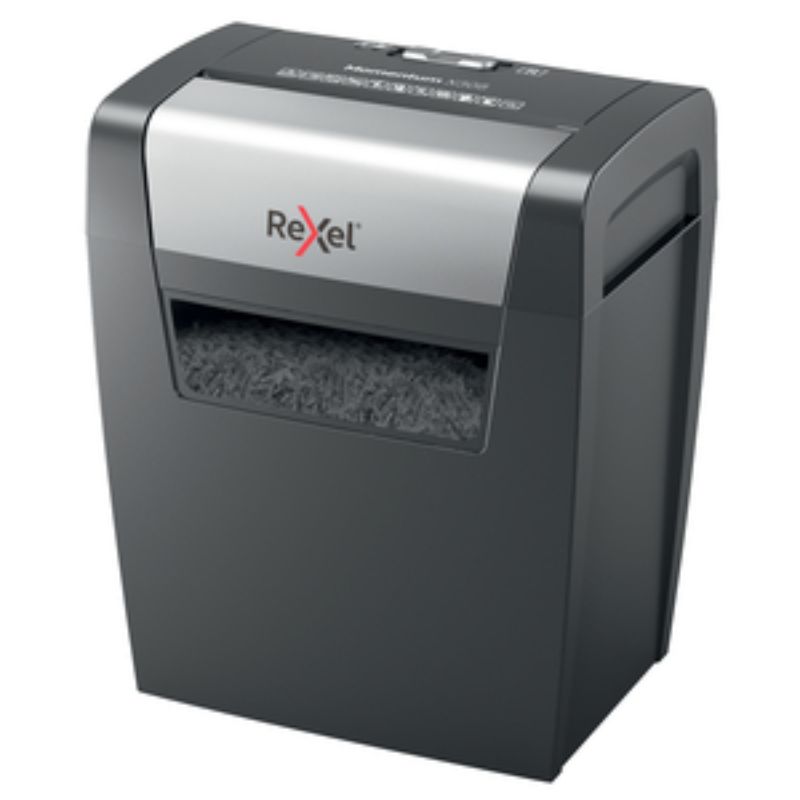 Kensington Rexel Momentum X308 Paper Shredder - Cross Cut - 8 Per Pass - for shr