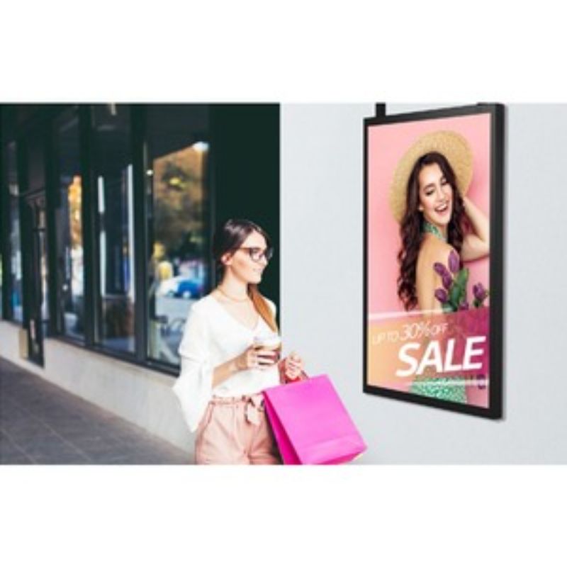 LG 55XE4F Digital Signage Display, 55-inch LCD with 1920x1080 resolution, Direct LED, and multiple connectivity options.