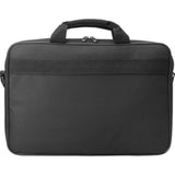 HP Prelude Carrying Case in black, water-resistant fabric with ergonomic shoulder strap for 13" to 15.6" notebooks.