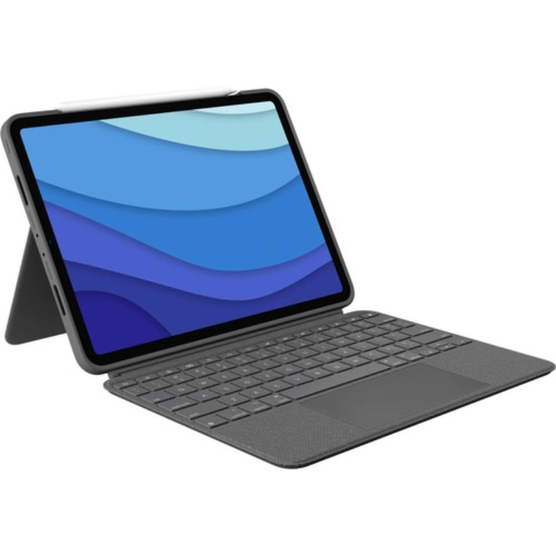 Logitech Combo Touch Keyboard/Cover Case for 27.9 cm (11") Apple, Logitech iPad