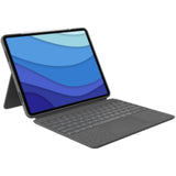 Logitech Combo Touch Keyboard/Cover Case for iPad Pro: protective, versatile, slip-resistant with keyboard and adjustable kickstand.