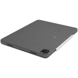 Logitech Combo Touch Keyboard/Cover Case for 12.9" iPad Pro, featuring slip-resistant fabric and versatile usage modes.