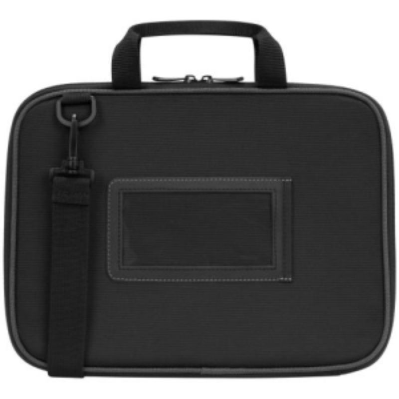 Targus 11.6in Work-in Essentials Case for Chromebook, featuring secure straps and lightweight design for easy on-the-go productivity.