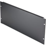 StarTech.com 4U Blank Panel - Cold Rolled Steel - Black - 4U Rack Height - 1 Pac