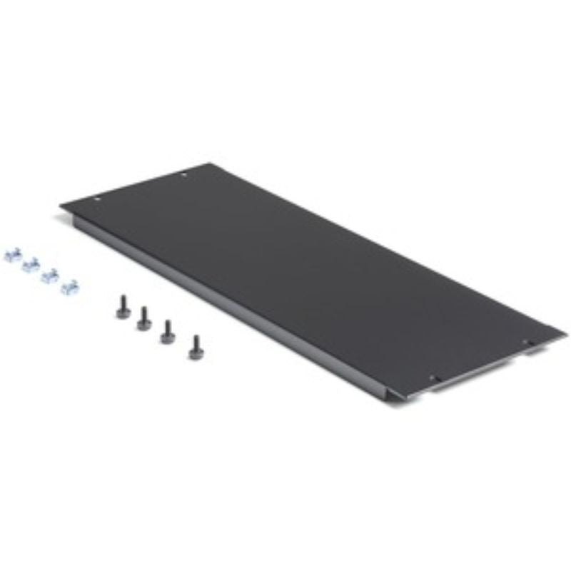 StarTech.com 4U Blank Panel - Cold Rolled Steel - Black - 4U Rack Height - 1 Pac
