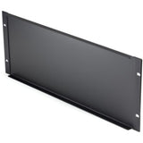 StarTech.com 4U Blank Panel - Cold Rolled Steel - Black - 4U Rack Height - 1 Pac