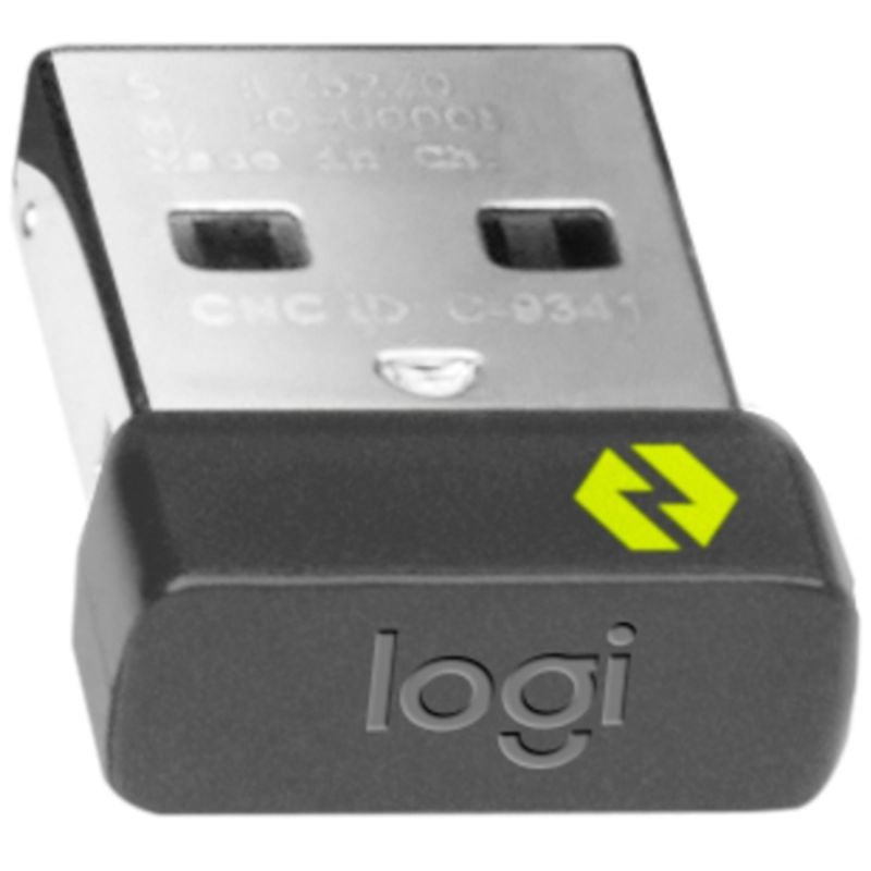 Logitech Logi Bolt RF Adapter for Keyboard/Mouse - USB Type A - External