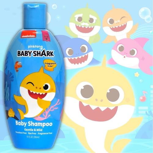 Nickelodeon Baby Shark Gentle and Mild Baby Shampoo 296ML - Pack of 12
