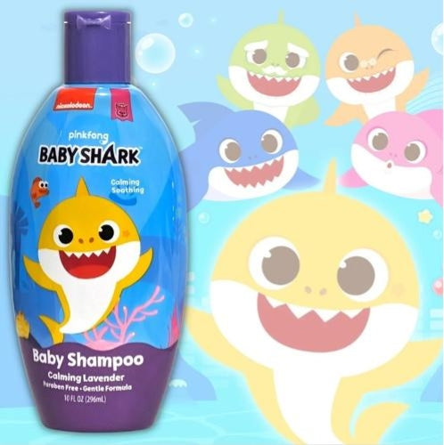 Nickelodeon Baby Shark Calming Lavender Baby Shampoo 296ML - Pack of 12
