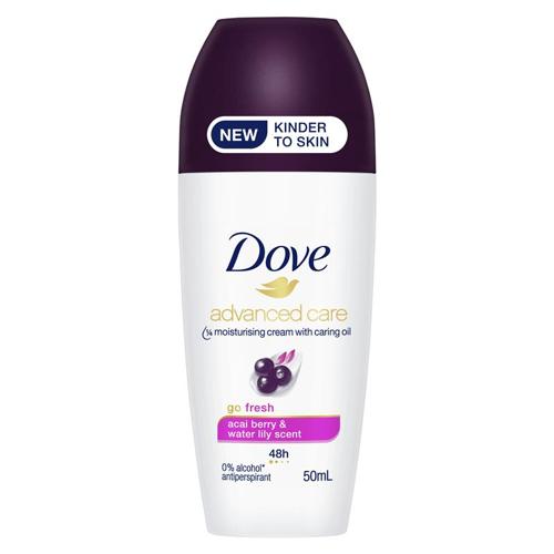 Dove Roll On 50ml Acai Berry - Pack of 6