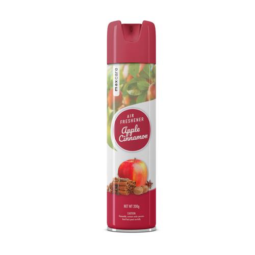 Maxcare Air Freshener Spray Apple Cinnamon 200g - Pack of 12