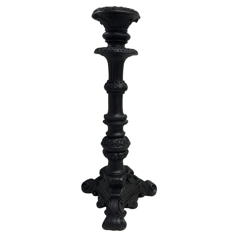 Pillar Candle Holder Large - MATT BLACK - 570 X 268 X 232MM
