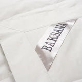 Baksana - Luxury Espresso Coverlet - 30/70 - Alabaster- Double / Queen