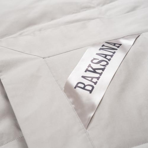 Baksana - Luxury Espresso Coverlet  - 30/70 - Linen - Single / King SIngle