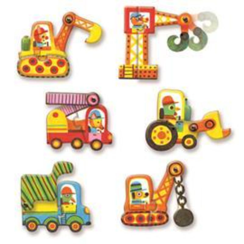 Puzzle Duo - Articulo Vehicles