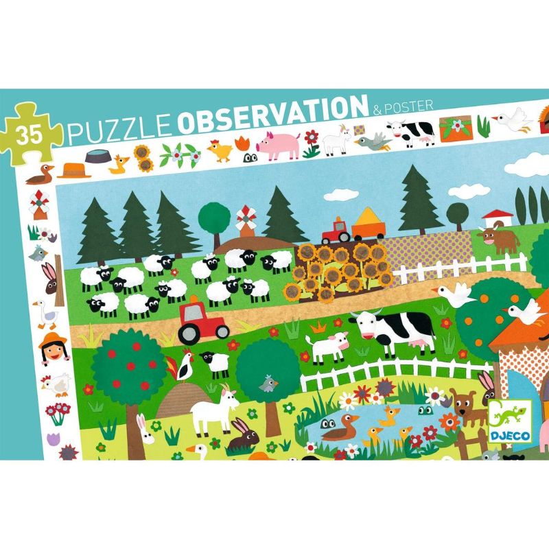Puzzle - The farm (35pcs)