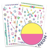 Temporary Tattoo - Jenni's Jewels (4 Packs)