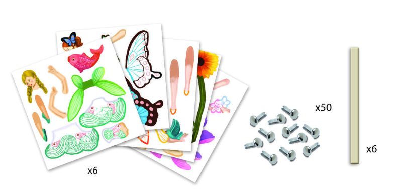 Jumping Jacks Set - Fairies - Djeco