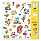 Stickers - Mermaids (4 Packs) - Djeco